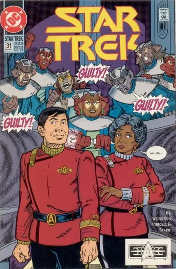 Cover of Star Trek #31