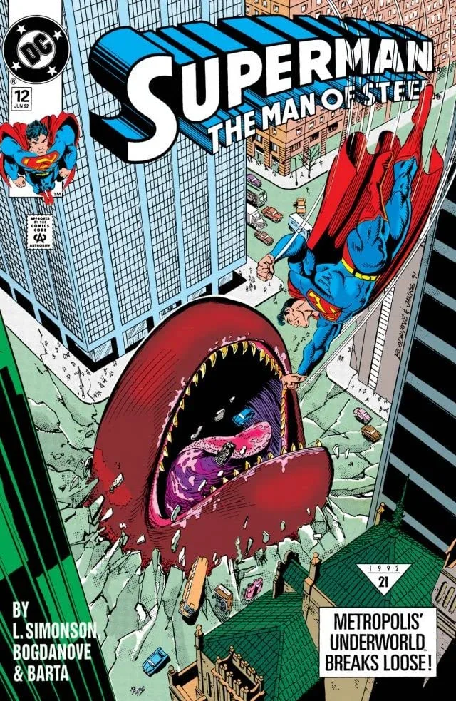 Cover of Superman: The Man of Steel #12