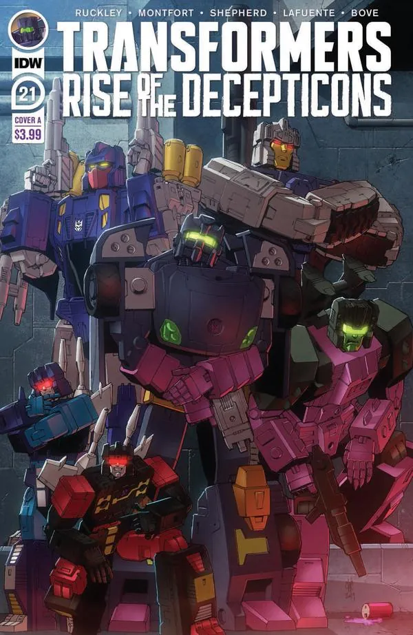 Cover of Transformers #21