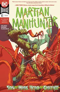 Cover of Martian Manhunter #12
