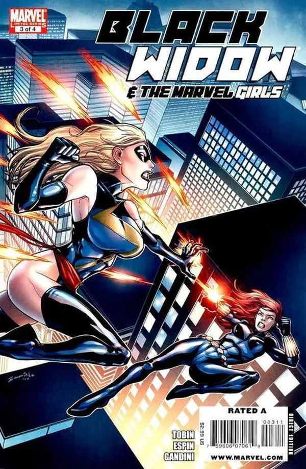 Cover of Black Widow & The Marvel Girls #3