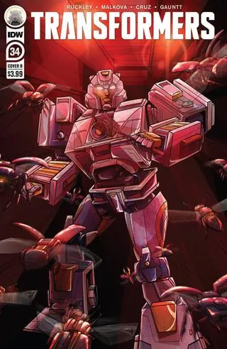 Cover of Transformers #34