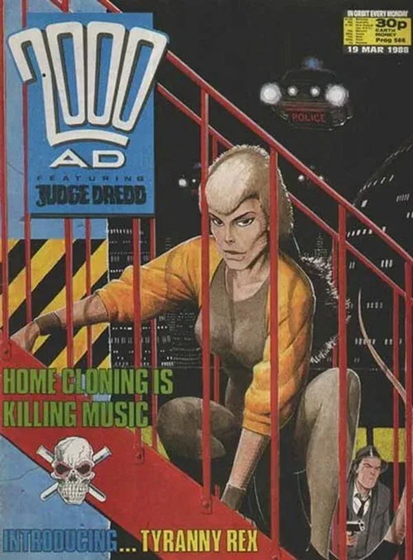 Cover of 2000 AD #566