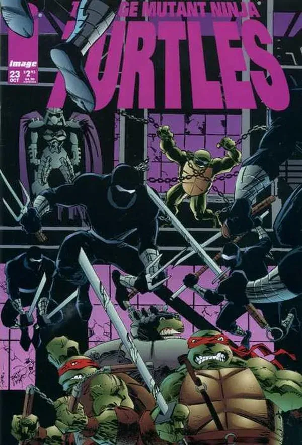 Cover of Teenage Mutant Ninja Turtles #23