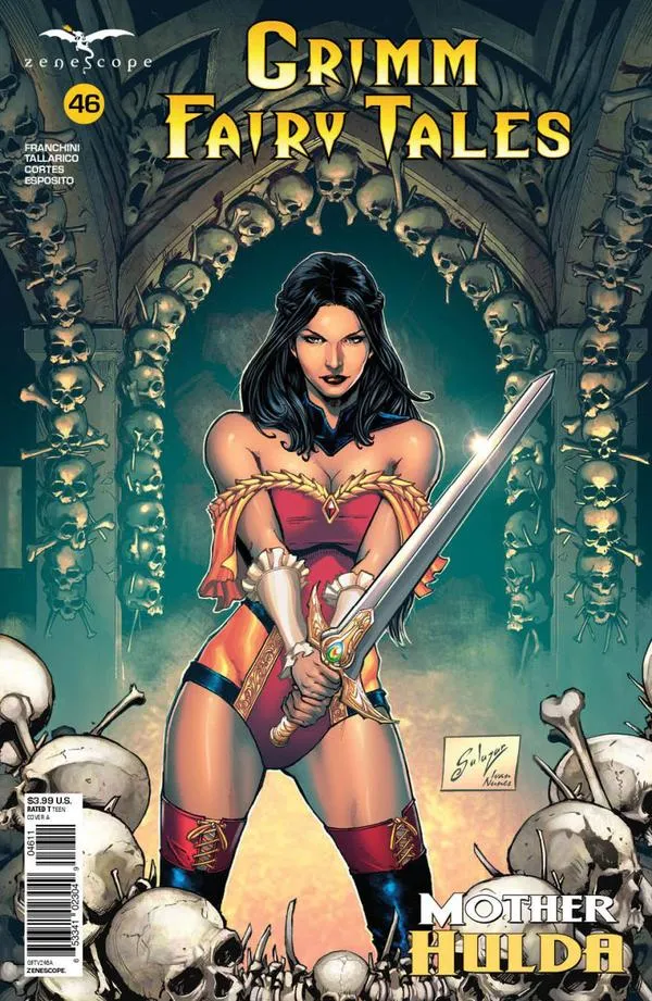 Cover of Grimm Fairy Tales #46