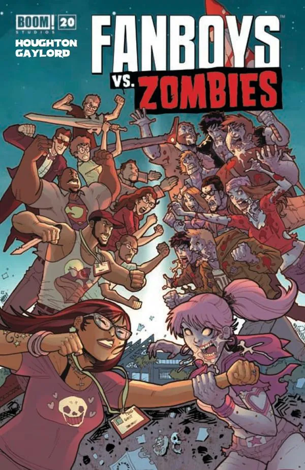 Cover of Fanboys vs. Zombies #20