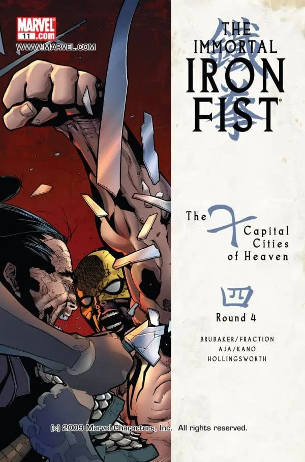 Cover of The Immortal Iron Fist #11