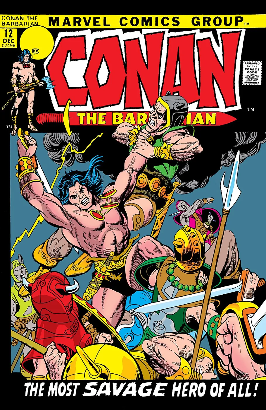 Cover of Conan the Barbarian #12