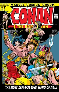 Cover of Conan the Barbarian #12