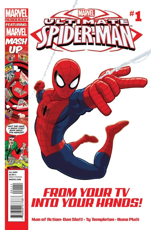 Cover of Marvel Universe Ultimate Spider-Man #1