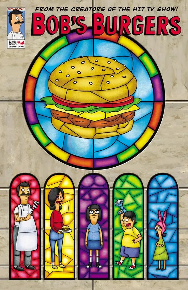 Cover of Bob's Burgers #4