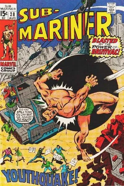 Cover of Sub-Mariner #28