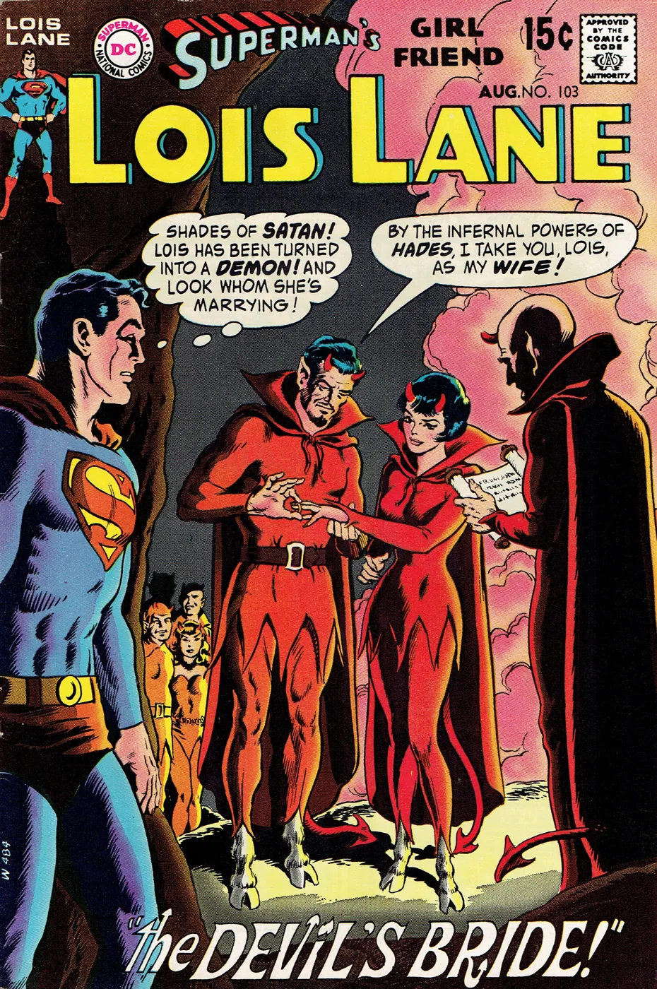Cover of Superman's Girl Friend, Lois Lane #103