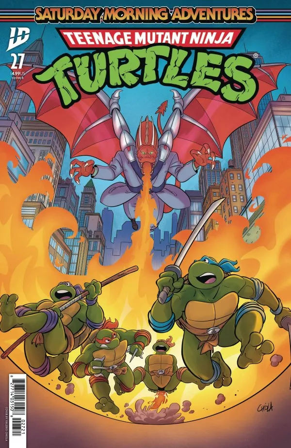 Cover of Teenage Mutant Ninja Turtles: Saturday Morning Adventures #27
