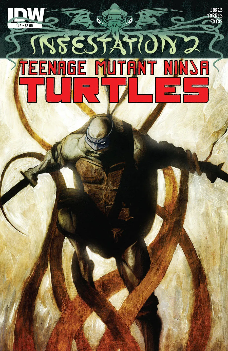 Cover of Infestation 2: Teenage Mutant Ninja Turtles #2