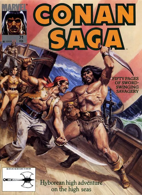 Cover of Conan Saga #71