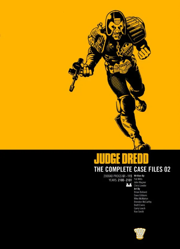 Cover of Judge Dredd: The Complete Case Files #2