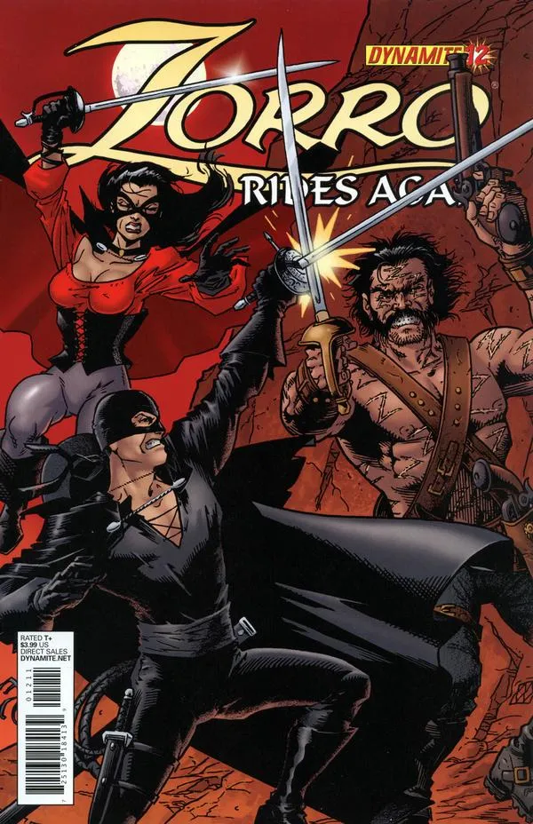 Cover of Zorro Rides Again #12