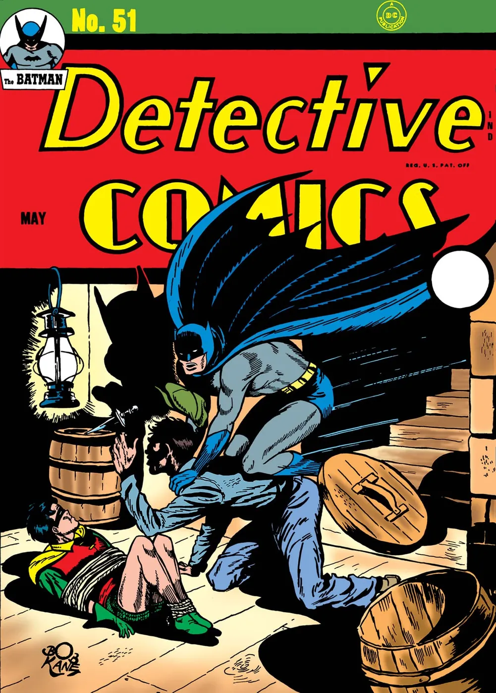 Cover of Detective Comics #51