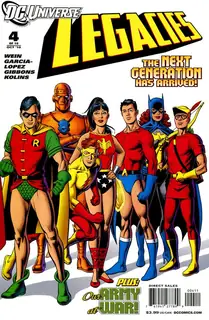 Cover of DCU: Legacies #4