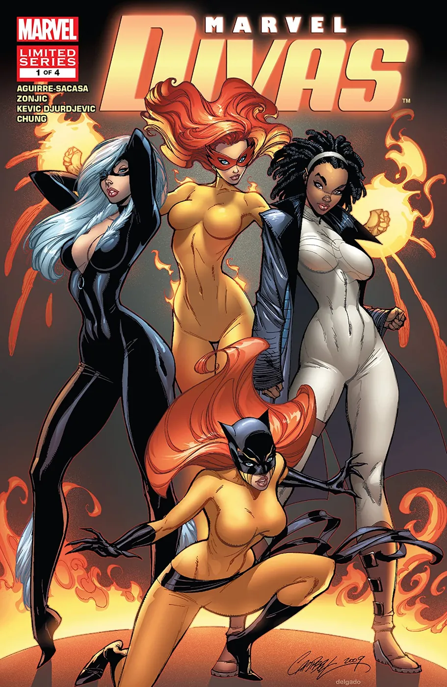 Cover of Marvel Divas #1
