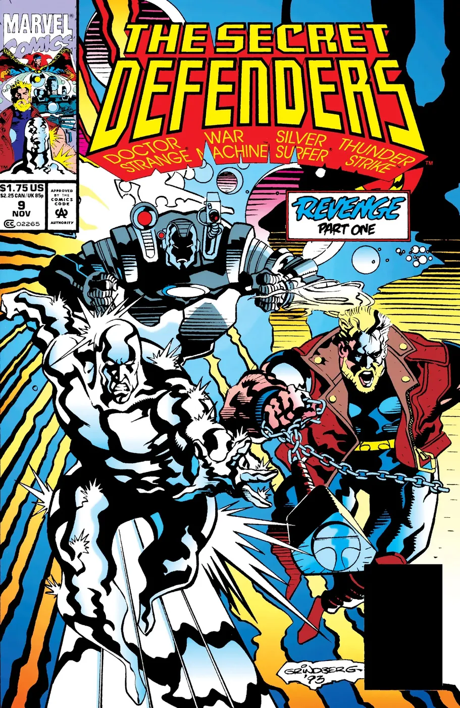 Cover of The Secret Defenders #9