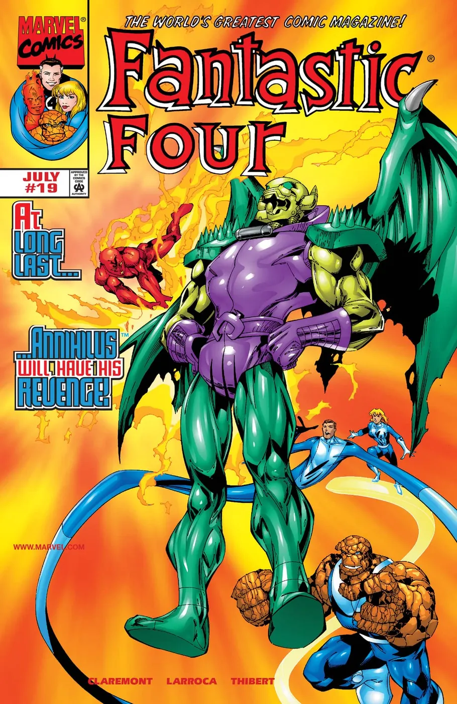 Cover of Fantastic Four #19