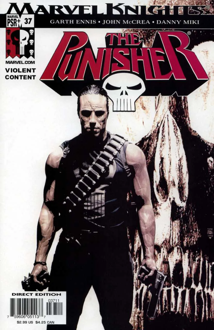 Cover of The Punisher #37