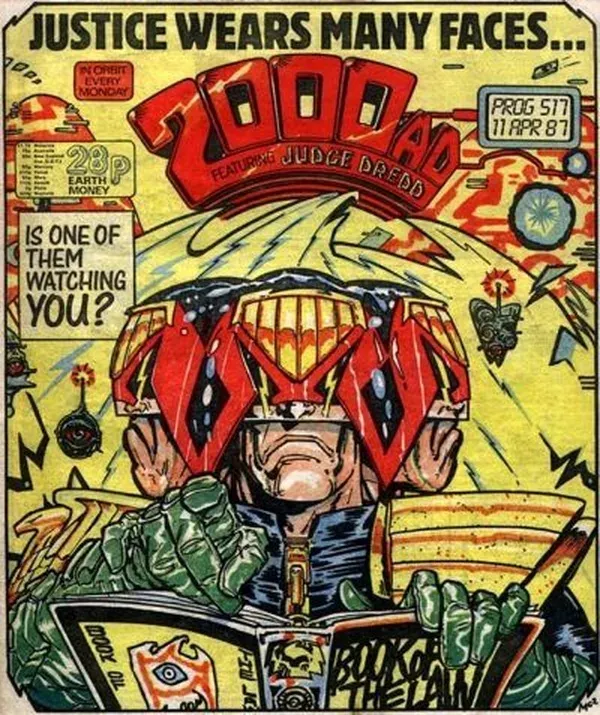 Cover of 2000 AD #517