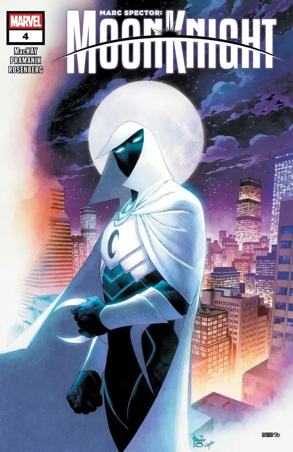 Cover of Marc Spector: Moon Knight #4