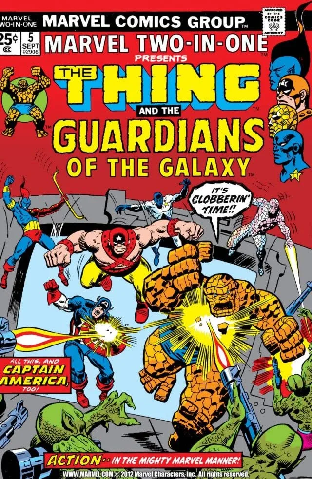 Cover of Marvel Two-in-One #5