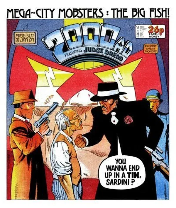 Cover of 2000 AD #507
