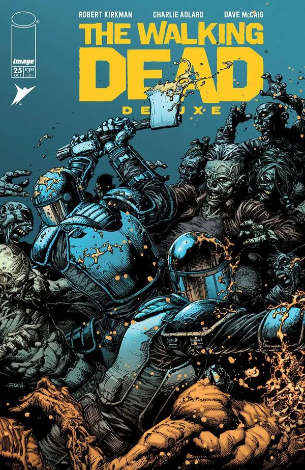 Cover of The Walking Dead Deluxe #25
