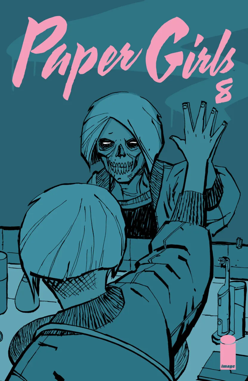 Cover of Paper Girls #8