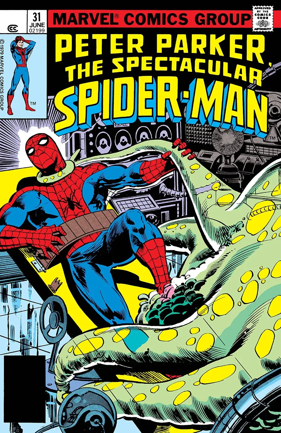 Cover of The Spectacular Spider-Man #31