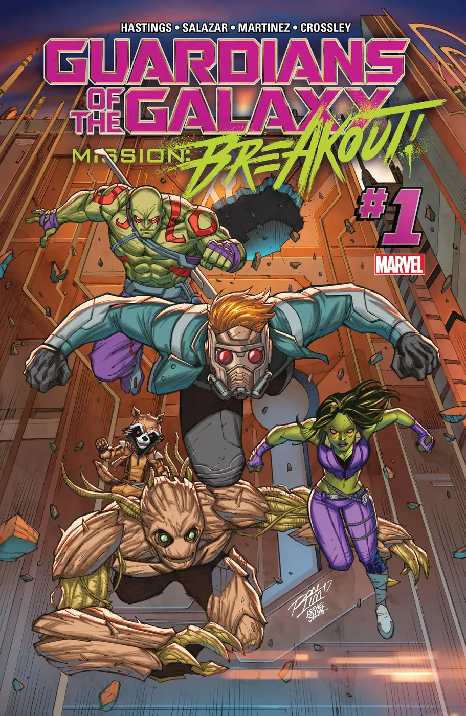 Cover of Guardians of the Galaxy: Mission Breakout #1
