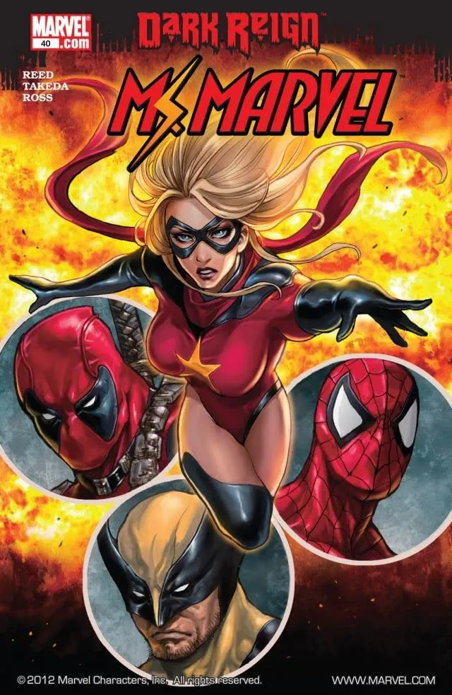 Cover of Ms. Marvel #40