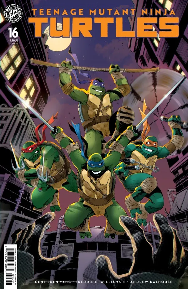 Cover of Teenage Mutant Ninja Turtles #16
