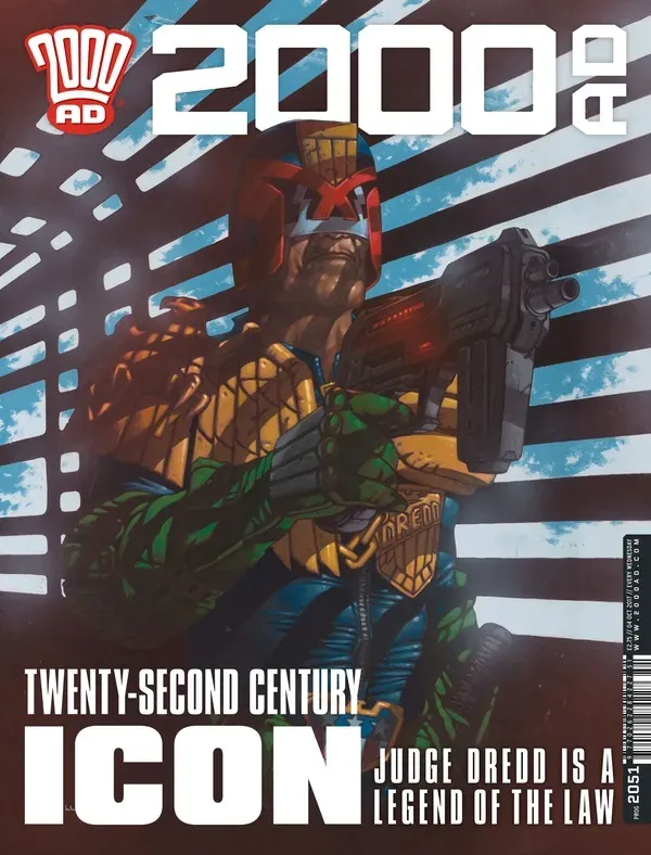 Cover of 2000 AD #2051