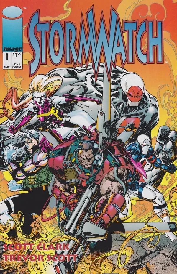 Cover of Stormwatch #1