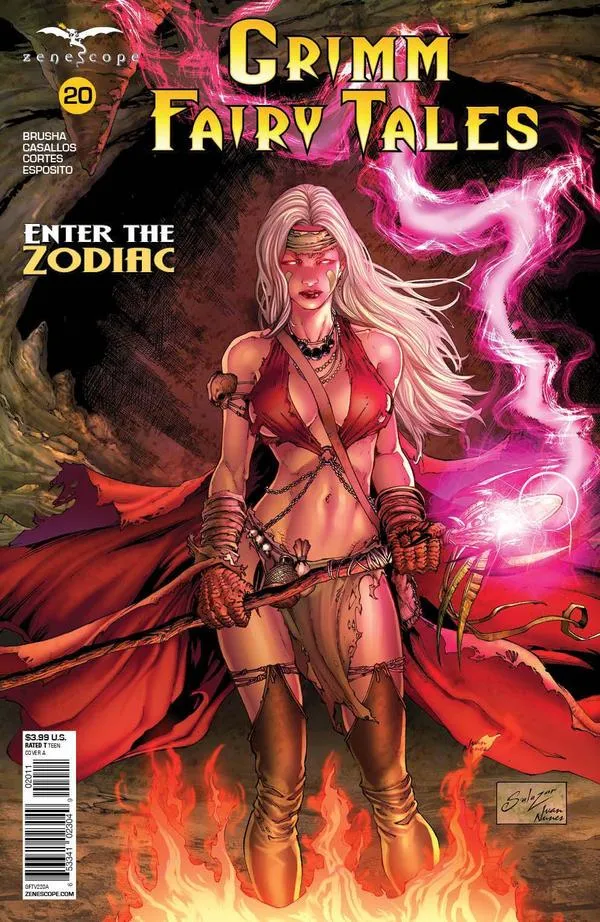 Cover of Grimm Fairy Tales #20