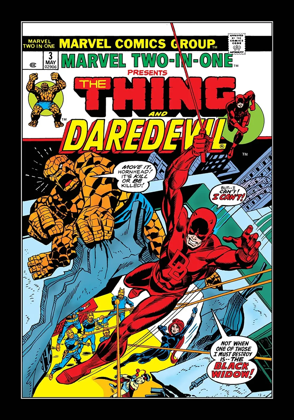Cover of Marvel Two-in-One #3