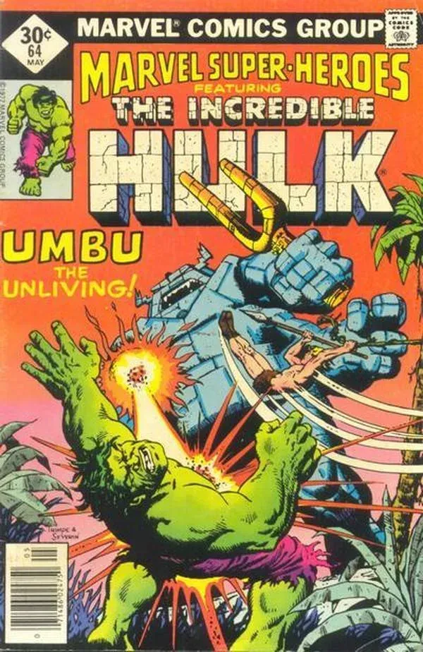 Cover of Marvel Super-Heroes #64