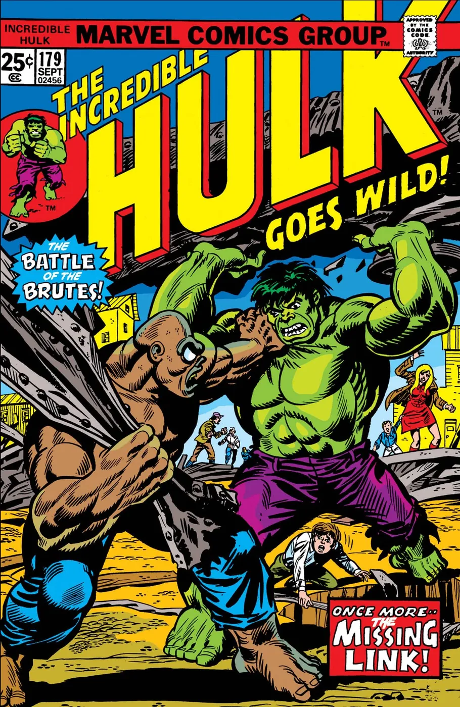 Cover of The Incredible Hulk #179