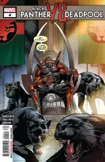 Cover of Black Panther vs Deadpool #4