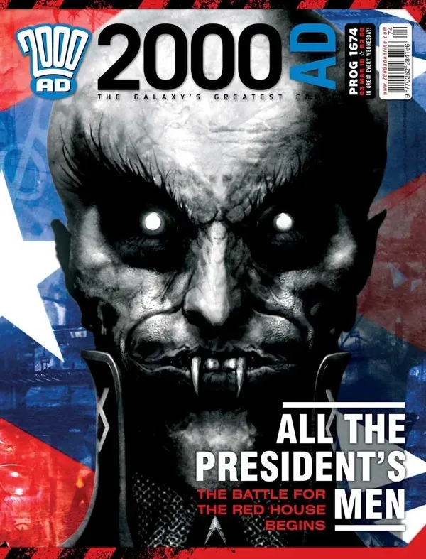 Cover of 2000 AD #1674