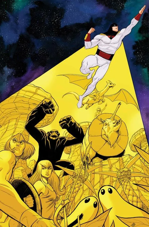 Cover of Space Ghost vs. the Herculoids #1