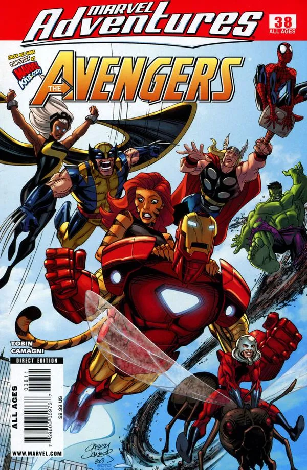 Cover of Marvel Adventures The Avengers #38