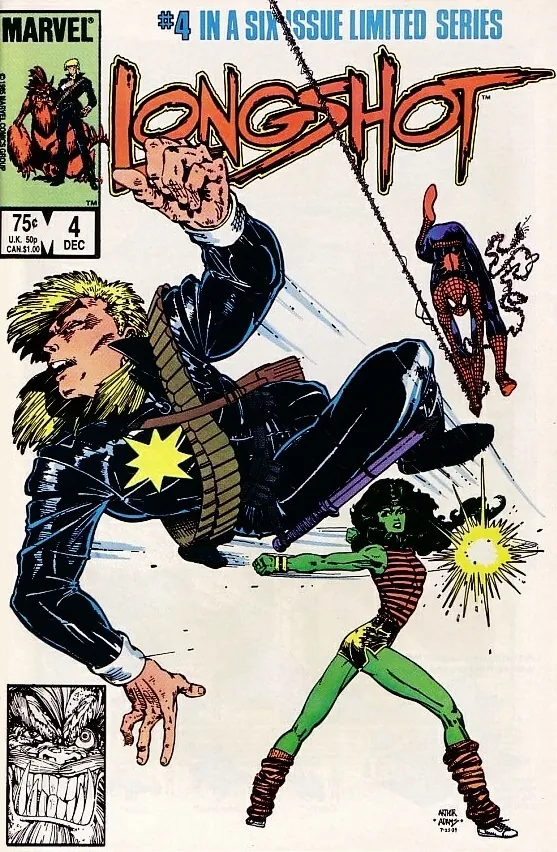 Cover of Longshot #4
