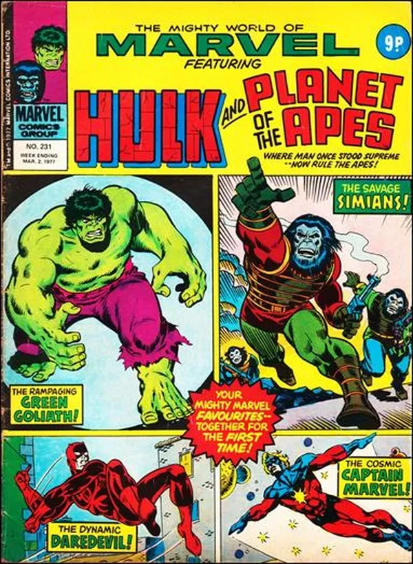 Cover of The Mighty World of Marvel #231